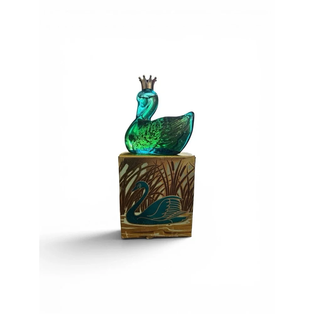 Vintage Avon Royal Swan Cologne Decanter